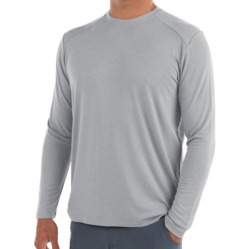 Free Fly Men's Bamboo Midweight Long Sleeve Shirt Aspengry107