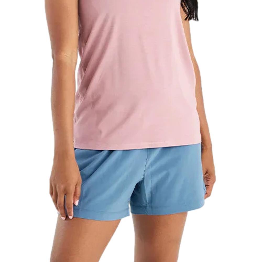 Free Fly Women's Lined Breeze Shorts - 4in Inseam PABLUE_421