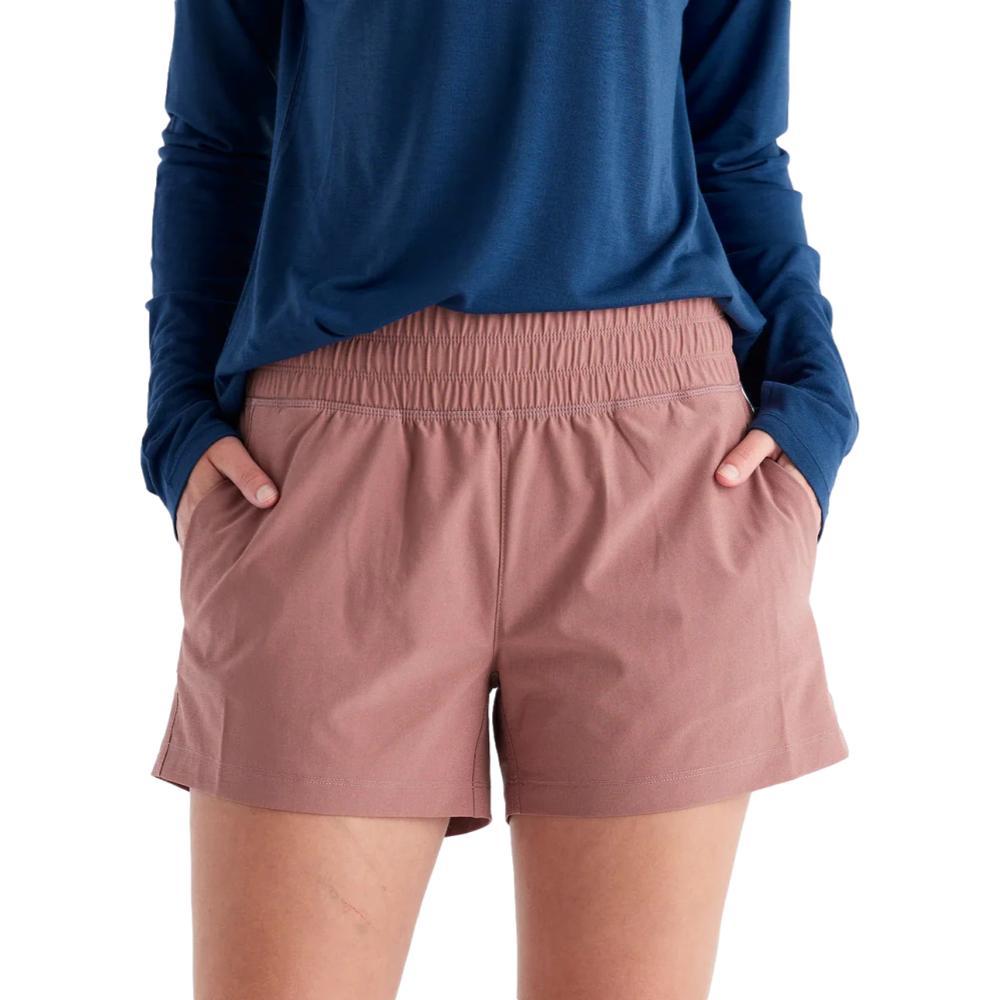 Free Fly Women's Lined Breeze Shorts - 4in Inseam SANGRI_628