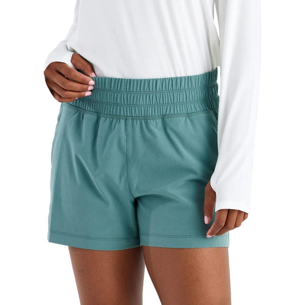 Free Fly Women's Pull-On Breeze Shorts SGREEN_516