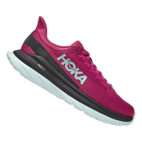 HOKA ONE ONE Women's Mach 4 Running Shoes Ffus.Blk_ffbl
