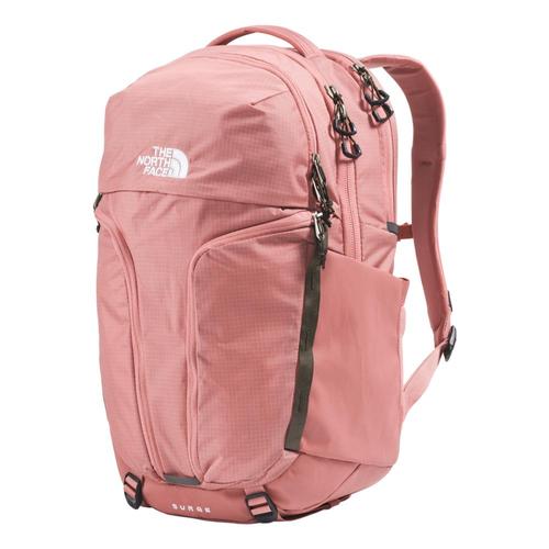 The North Face Women's Surge Backpack Mahoggrn_ylo