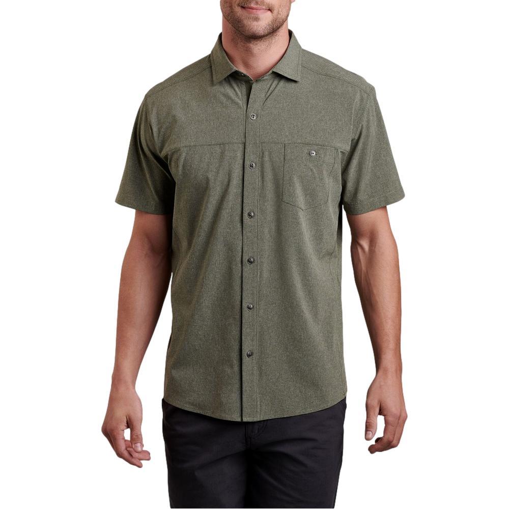KUHL Men's Optimizr Short Sleeve Shirt GREENS_GSL