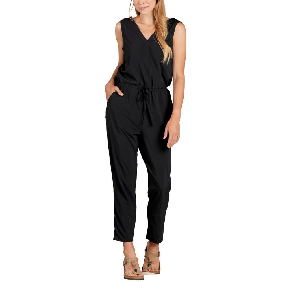 Toad&Co Women's Sunkissed Liv Sleeveless Jumpsuit BLACK_100