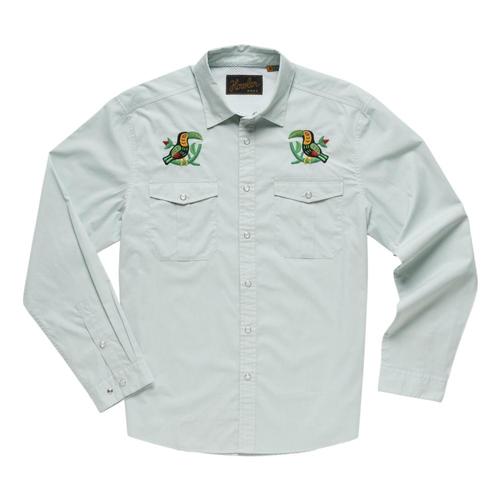 Howler Brothers Men's Gaucho Snapshirt Twocans_sea