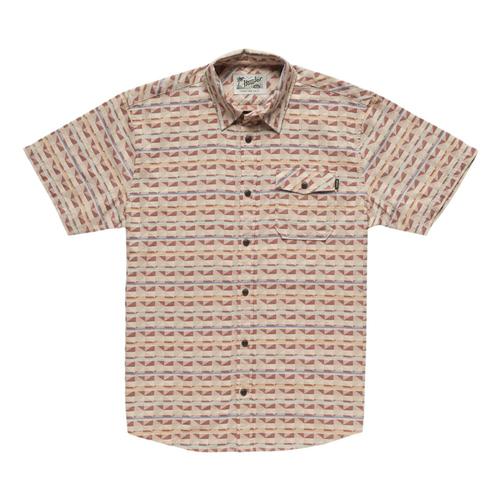 Howler Brothers Men's San Gabriel Short Sleeve Shirt Rusty_kkl