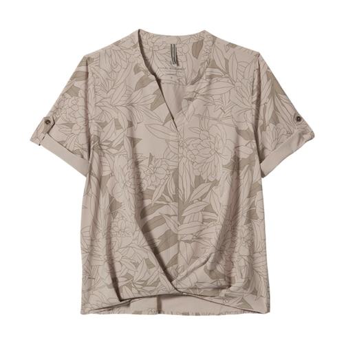 Royal Robbins Women's Spotless Traveler Short Sleeve Shirt Sphinx_563