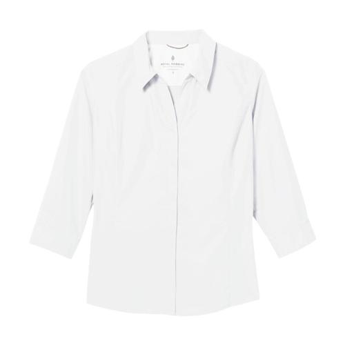 Royal Robbins Women's Expedition II 3/4 Sleeve Shirt White_10