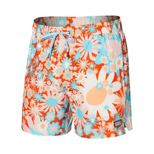 Saxx Men's Oh Buoy 2N1 Swim Shorts - 5in Flowers_pfm