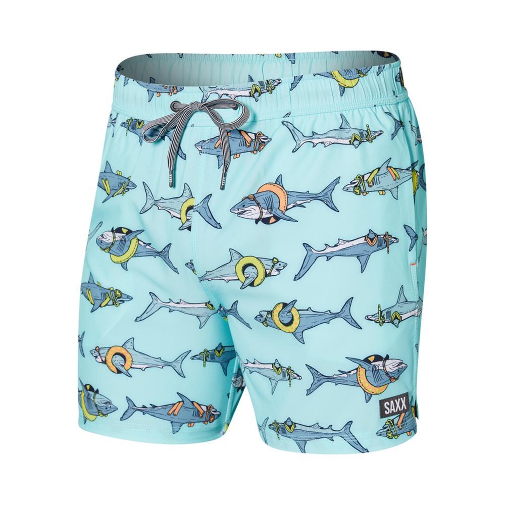 Saxx Men's Oh Buoy 2N1 Swim Shorts - 5in SHARKS_PSG