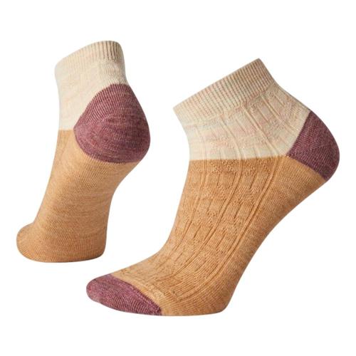 Smartwool Women's Cable Mini Boot Socks Moonbe_a10