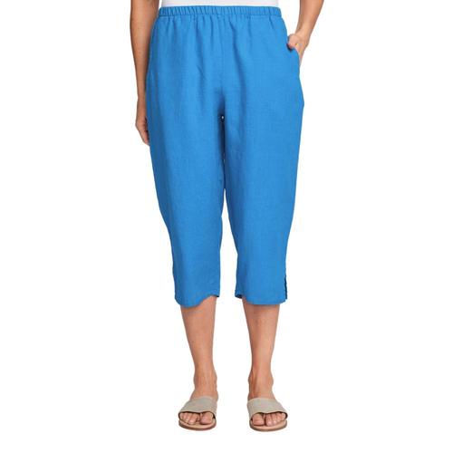 FLAX Women's Pedal Pant Azure