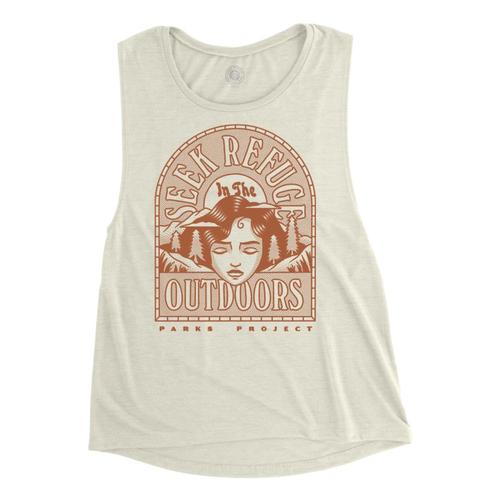 Parks Project Women's Seek Refuge Mother Nature Tank Natural