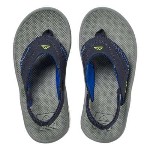 Reef Kids Little Fanning Sandals Navy_lime