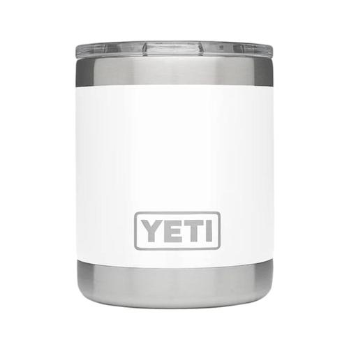YETI Rambler 10oz Lowball with MagSlider Lid White