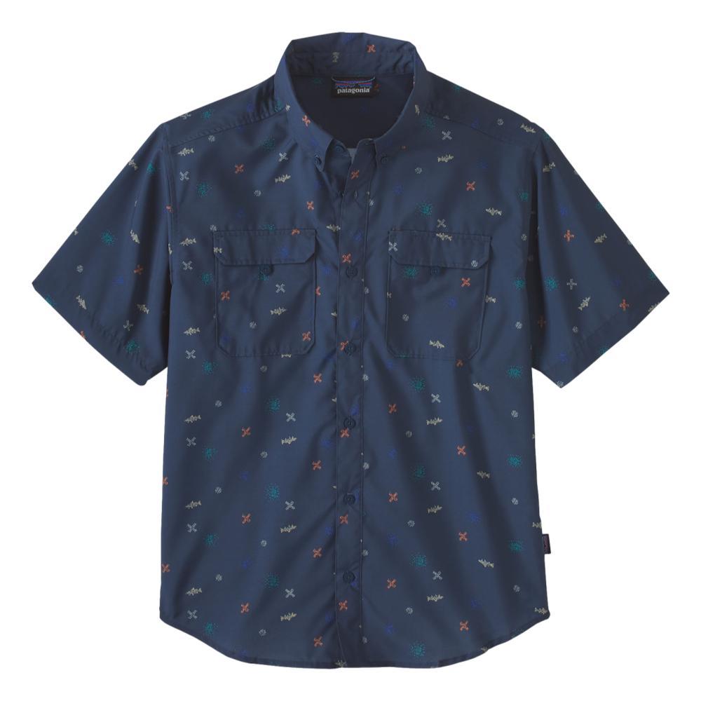 Patagonia Men's Self-Guided Hike Shirt BLUE_STBE