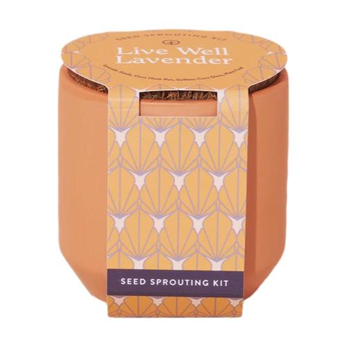 Modern Sprout Tiny Terracotta Kit - Lavender