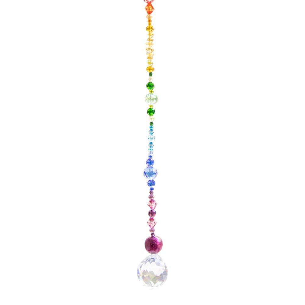 Natural Life Crystal Sun Catcher 14in- Rainbow