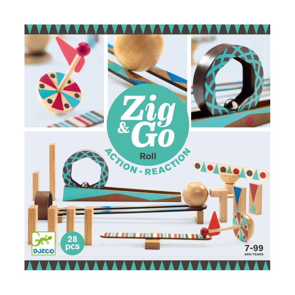  Djeco Zig & Go Roll Set - 28pc