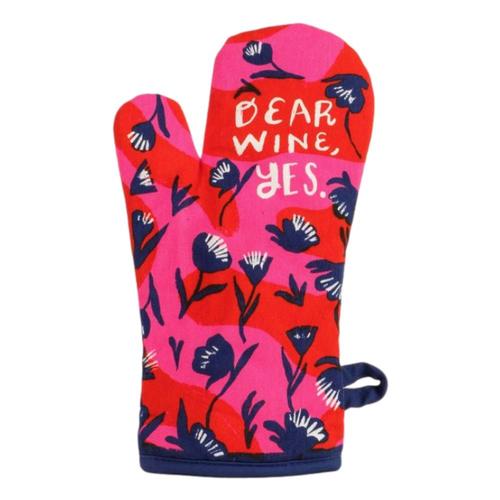 Blue Q Dear Wine, Yes. Oven Mitt