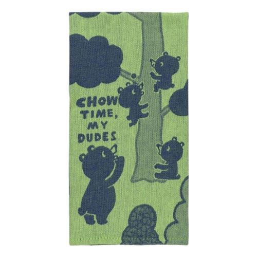 Blue Q Chow Time, My Dudes Dish Towel