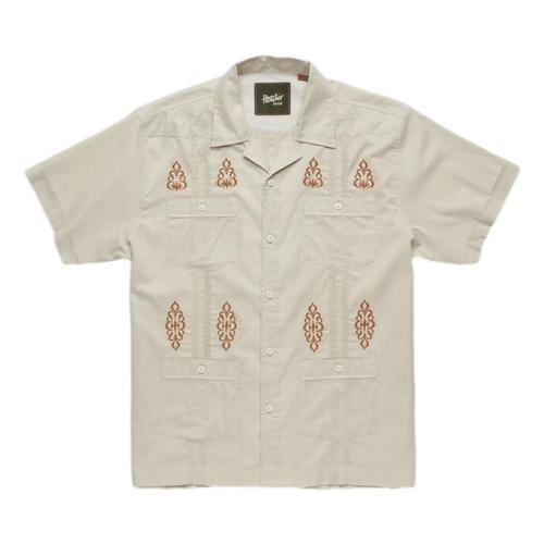 Howler Brothers Men's Guayabera Shirt River_bed