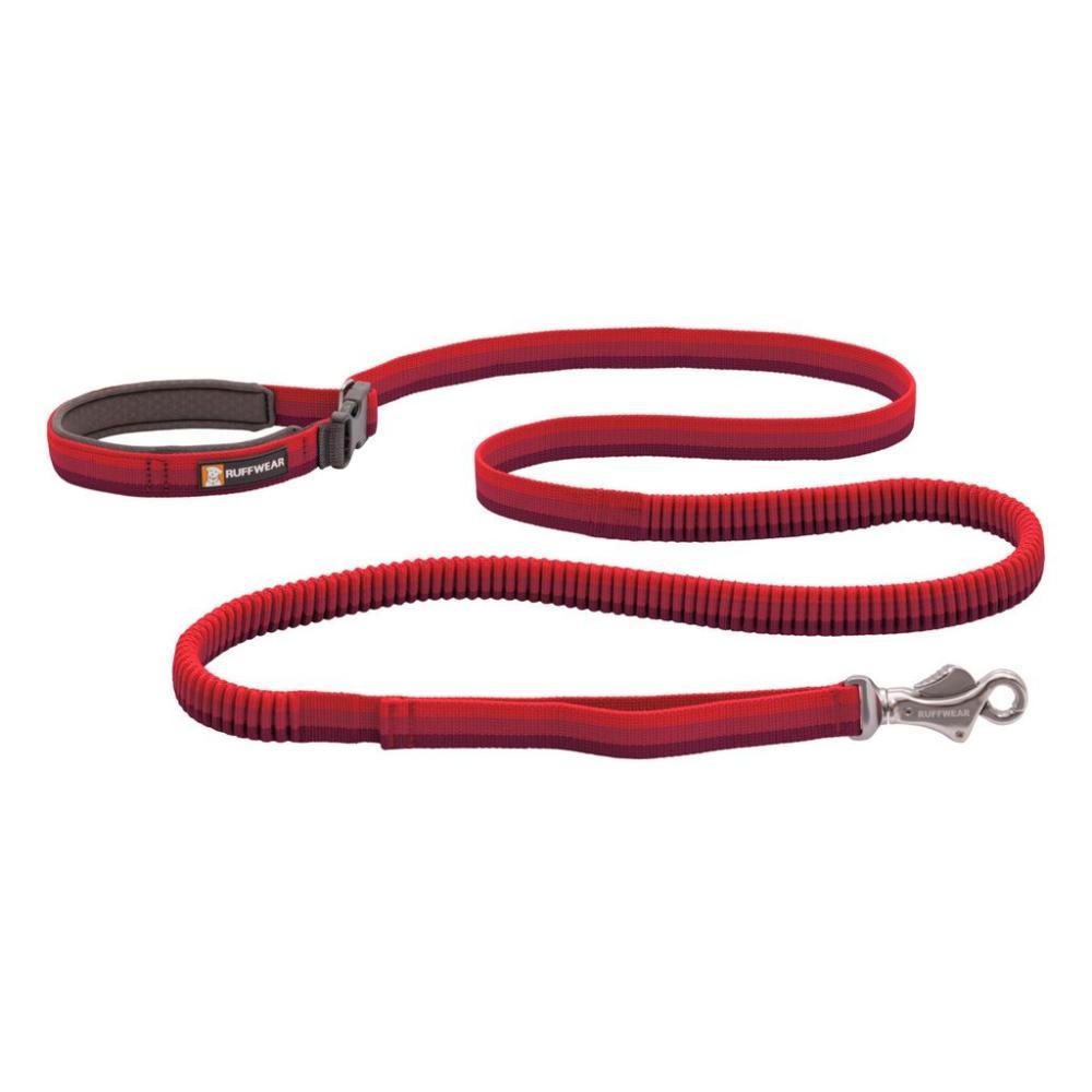 Ruffwear Roamer Bungee Dog Leash - 7.3 - 11ft RED_SUMAC