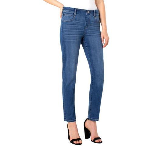 Liverpool Women's Gia Glider Slim Cross Hatch Jeans - 29in inseam Arroyo