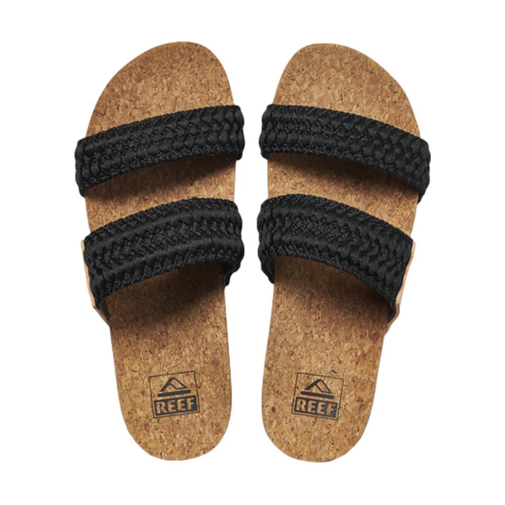 Reef Women's Cushion Vista Thread Cushion Sandals BLACK
