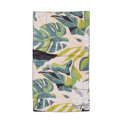 Nomadix Monstera Green Ultralight Towel Monstera_grn_pnk