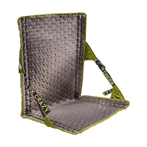 Crazy Creek HEX 2.0 LongBack Chair Olive_slt_grey