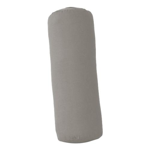 Halfmoon Essential Cotton Cylindrical Bolster Fossil_grey