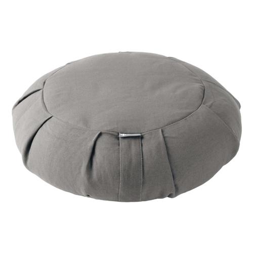 Halfmoon Round Meditation Cushion Fossil_grey