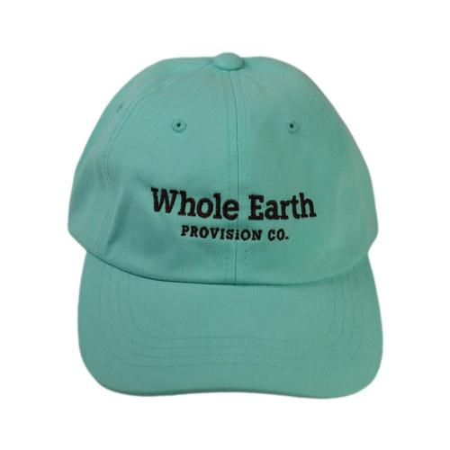 Whole Earth Embroidered Logo Unstructured Cap Dblue_6245