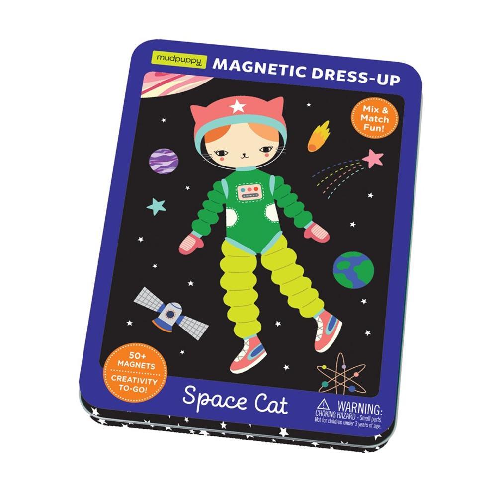  Mudpuppy Space Cat Magnetic Tin