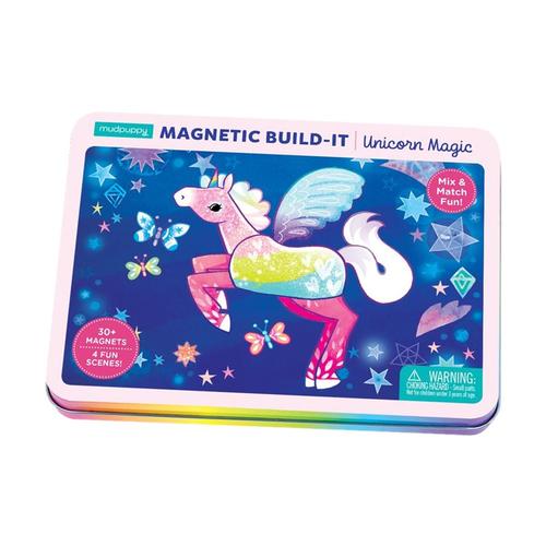 Mudpuppy Unicorn Magic Magnetic Build-it