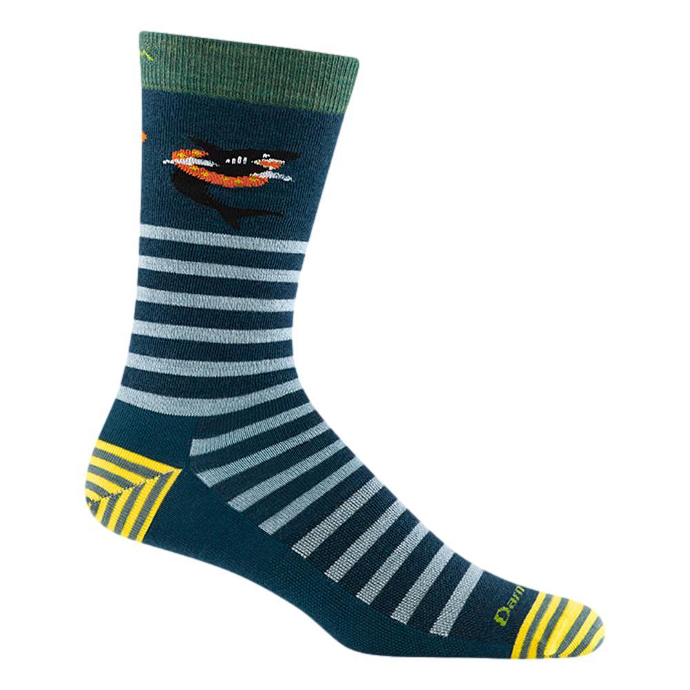 Darn Tough Men's Animal Haus Crew Lightweight Lifestyle Socks DKTEAL