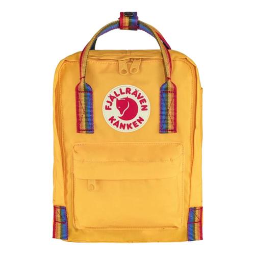 Fjallraven Kanken Rainbow Mini Backpack Yel_141907