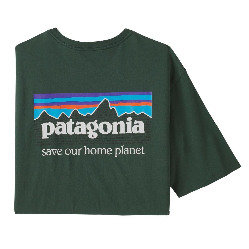 Patagonia Men's P-6 Mission Organic T-Shirt GREEN_PIGN