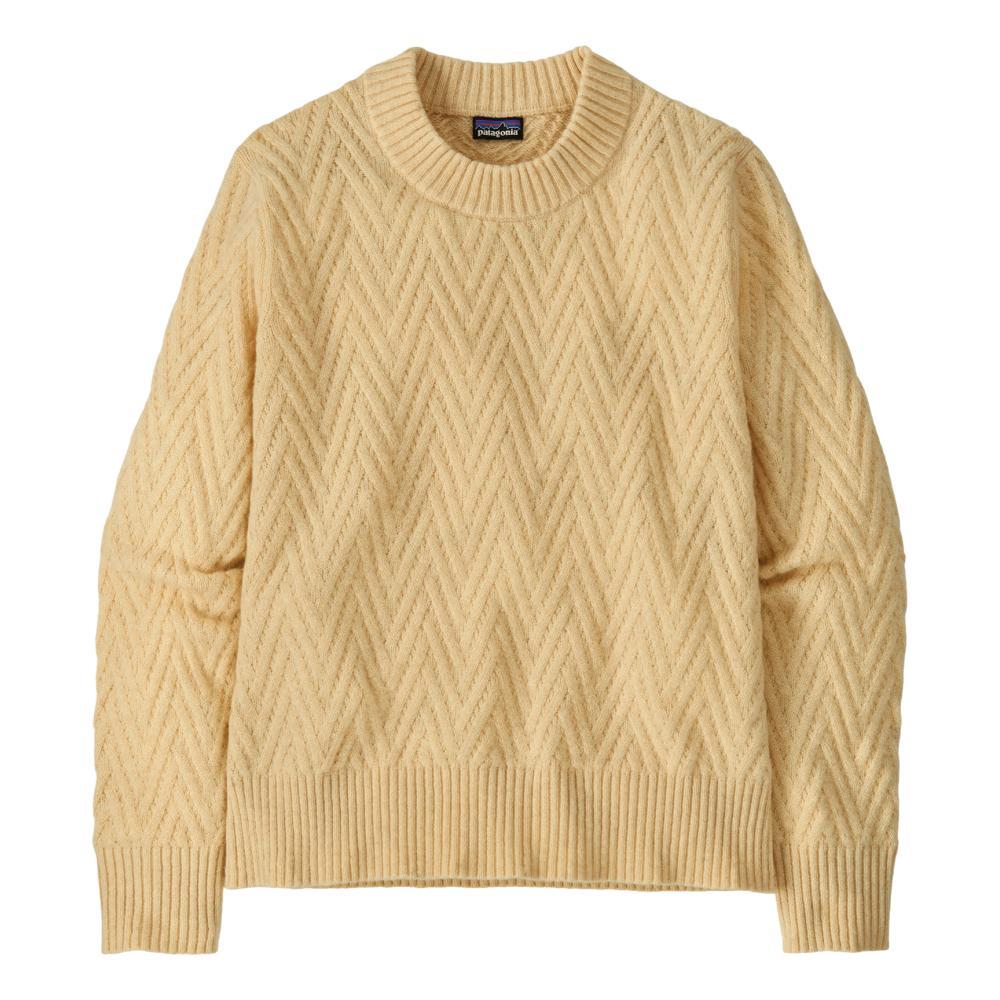 Patagonia Women's Recycled Wool-Blend Crewneck Sweater NATUR_CHNL