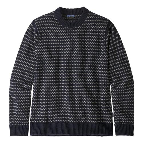 Patagonia Men's Recycled Wool Sweater Navy_cny