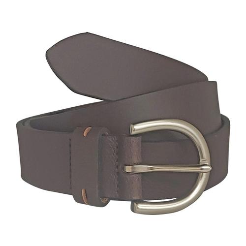 Bison Designs Women's 32mm Aspen Leather Belt Brown