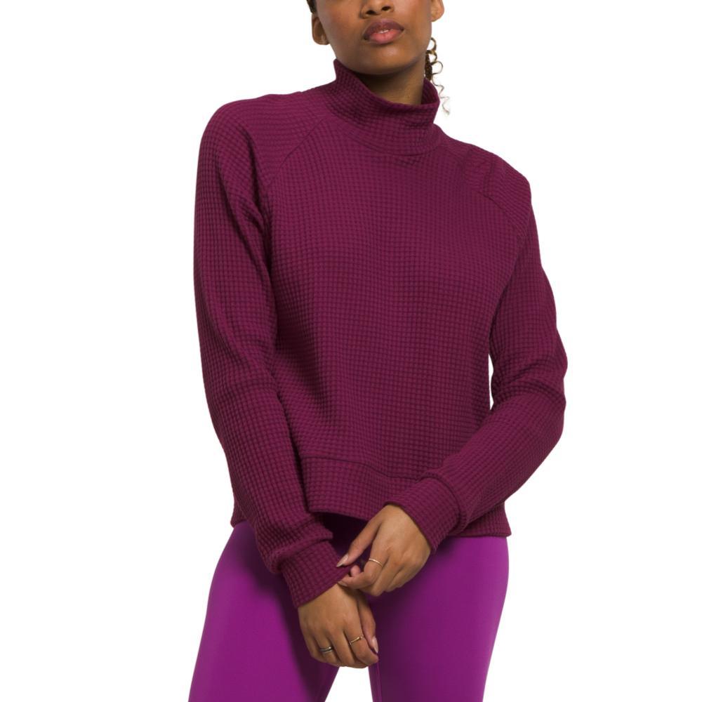The North Face Women's Long Sleeve Mock Neck Chabot Top BOYSEN_I0H