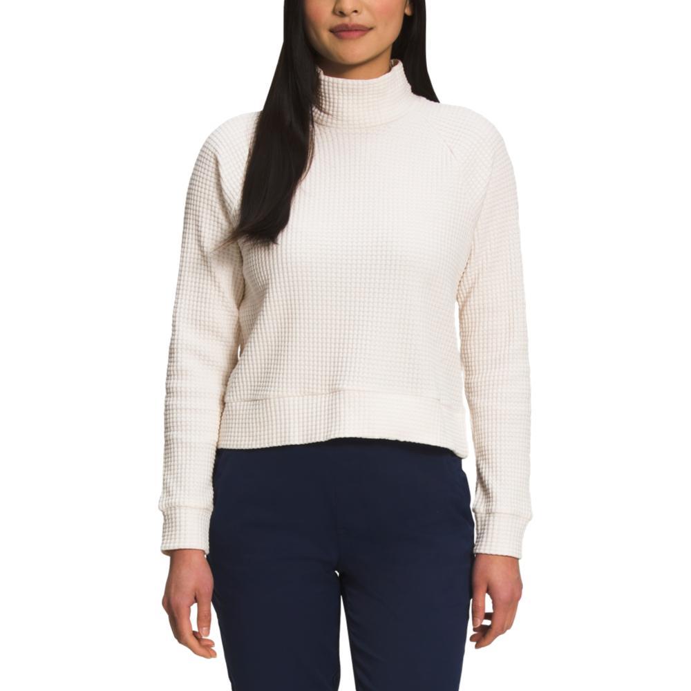 The North Face Women's Long Sleeve Mock Neck Chabot Top GWHITE_N3N