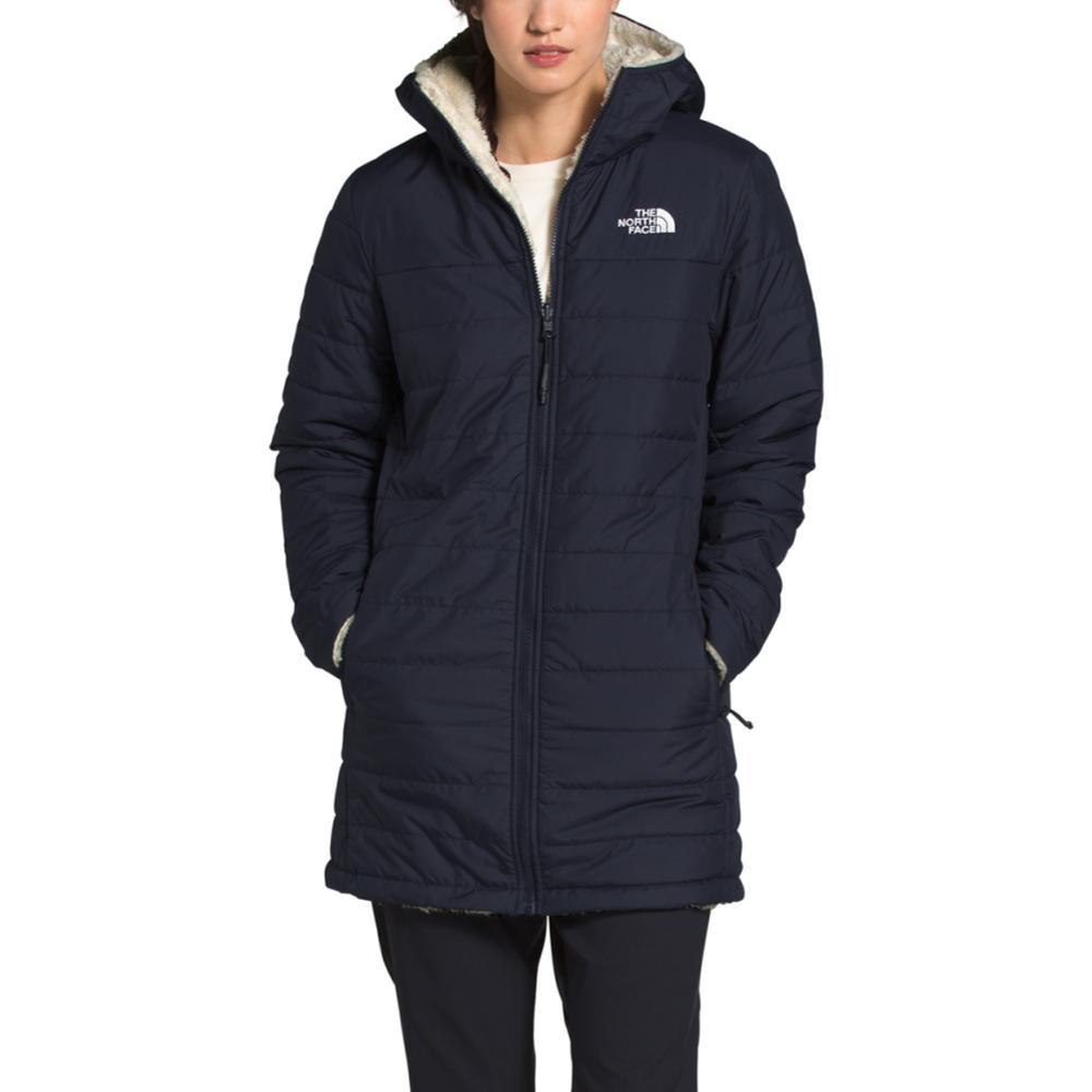 The North Face Women's Mossbud Insulated Reversible Parka NAVY_SJ2