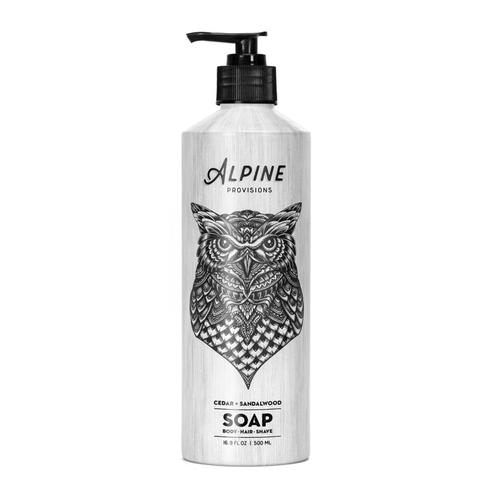 Alpine Provisions Cedar + Sandalwood Soap