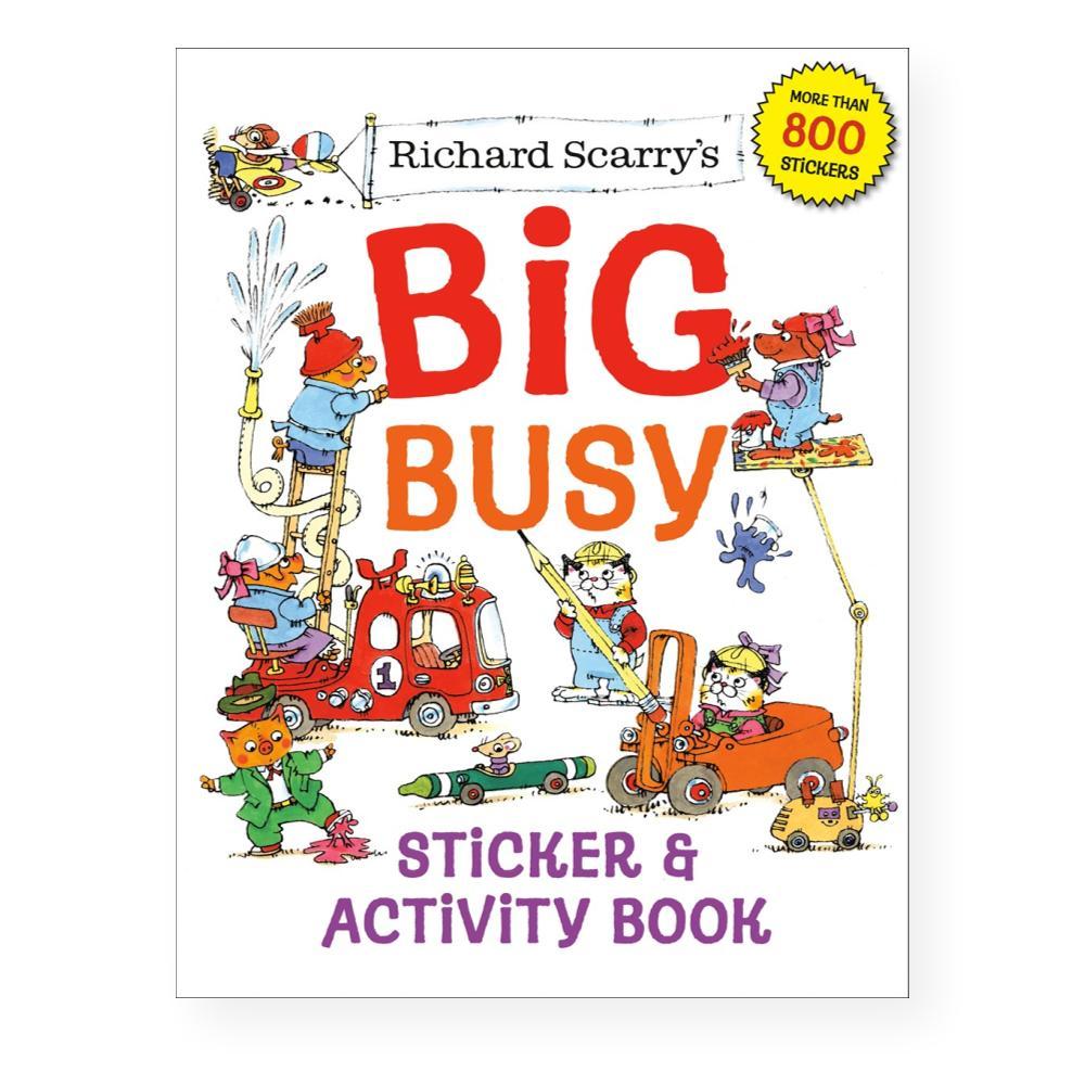  Richard Scarry's Big Busy Sticker & Activity Book