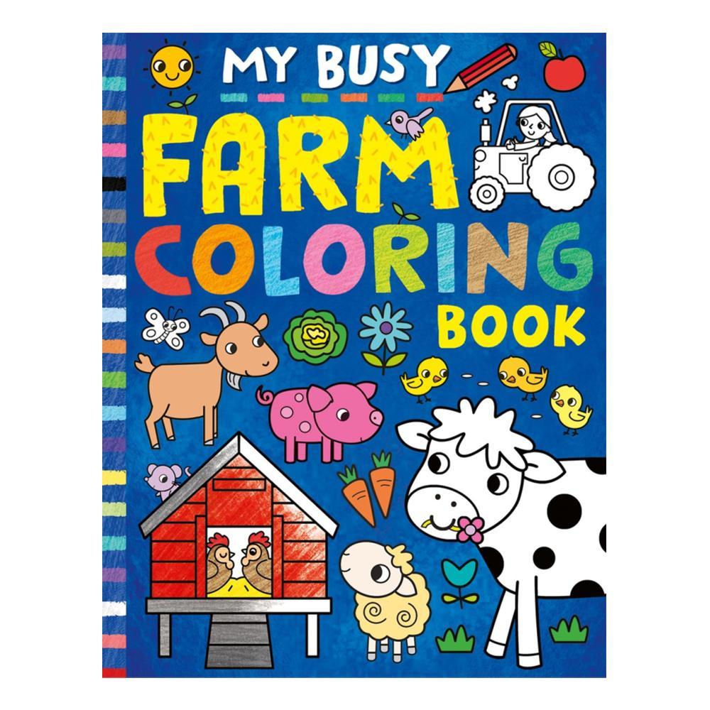  My Busy Farm Coloring Book By Tiger Tales