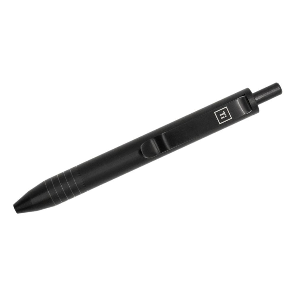 Big Idea Design Mini Click Pen - Black Titanium BLACK