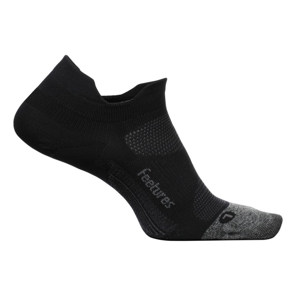 Feetures Unisex Elite Light Cushion No Show Tab Socks BLACK